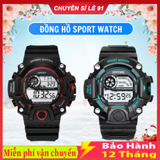 Đồng hồ điện tử nam nữ Sport Watchh mẫu mới , kỹ thuật số , kiểu dáng thể thao ,bảo hành 12 tháng