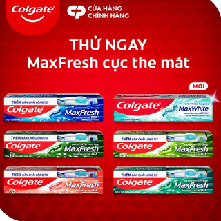 Kem Đánh Răng Colgate 225g Hương anh đào mát lạnh + Tặng Bàn Chải Cao Cấp
