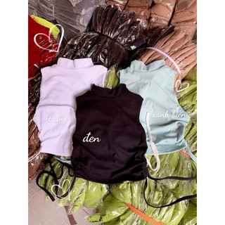 Áo croptop form ôm