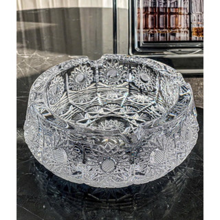 Gạt Tàn pha lê bohemia 16cm