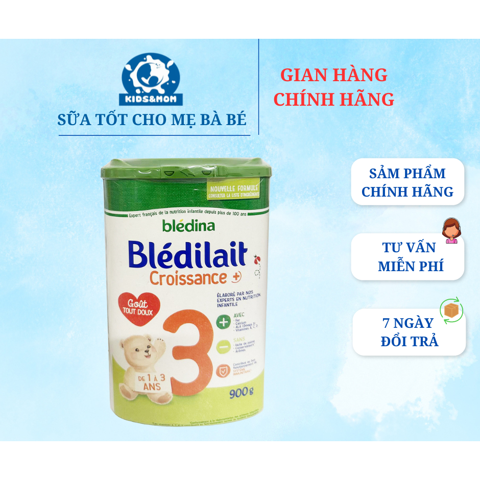 Sữa bột Bledilait Số 1,số 2,số 3,loại 900g( Date luôn mới)