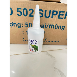 Keo 502 siêu dính ( chai nhỏ, chai lớn 60g, chai lớn 120g)