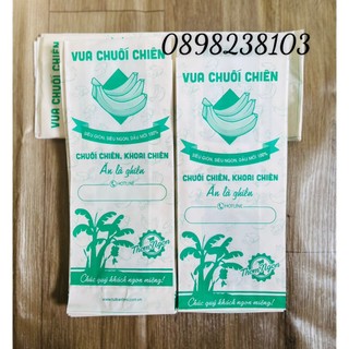 Túi chuối chiên, khoai chiên thấm dầu 500 túi
