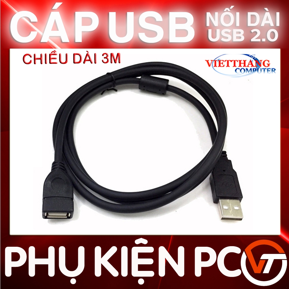 Dây Cáp Nối Dài USB 1.5m