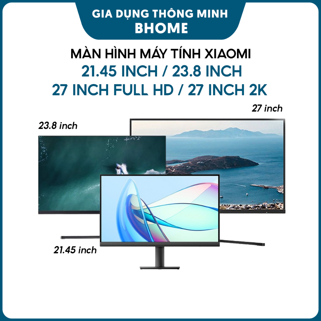 Màn Hình Máy Tính PC Redmi A22 21.45 inch/ 23.8 inch 100Hz/ 27 inch Full HD/ 2K/ A27Q - Đồ Họa Siêu Mượt, Chơi Game Chất | BigBuy360 - bigbuy360.vn