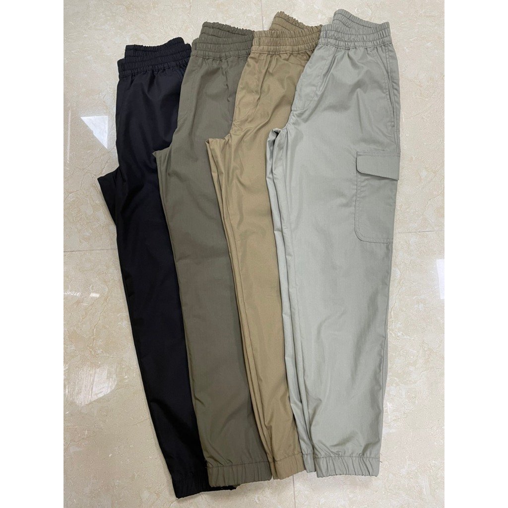(VNXK) Jogger unisex, túi hộp, lưng thun (hủy tag)