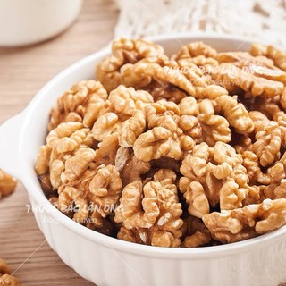 Nhân óc chó 500g, hạt óc chó vàng tách vỏ chưa rang, nấu sữa hạt, granola, ngũ cốc ăn kiêng