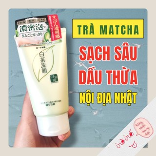 Sữa rửa mặt trà xanh Rohto Nhật Bản 120g