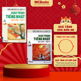 Sách - combo shin nihongo no kiso i - giáo trình tiếng nhật sơ cấp - mcbooks