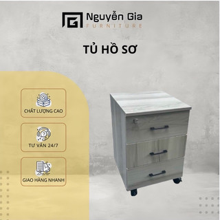 Tủ cóc hồ sơ để tài liệu giấy tờ bàn làm việc có bánh xe