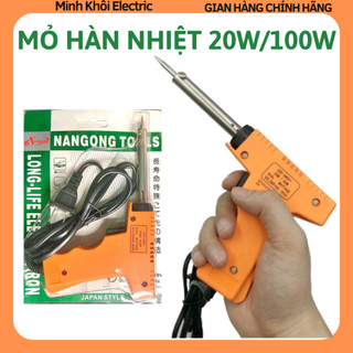 Mỏ hàn nhiệt 20w/100w NanGong, mỏ hàn thiếc dạng súng,tay hàn nhiệt,mỏ hàn chì, máy hàn,bút hàn thiếc,bút hàn điện,mỏ hà
