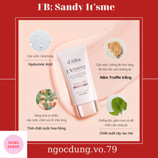 (Sẵn hàng) Kem chống nắng nâng tông da Waterfull D' Alba Tone-up Sun Cream SPF 50+ 50ml
