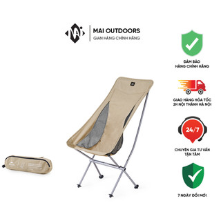 Ghế dã ngoại gấp gọn mặt trăng tựa đầu YL06 NatureHike NH18Y060-Z