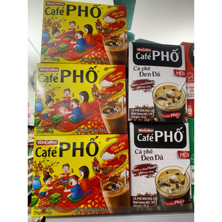 Cà phê sữa đá maccoffee café phố 240g/ cà phê đen đá 160g