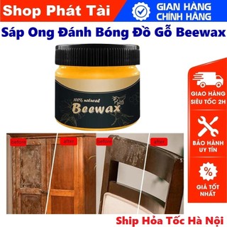 Sáp Ong Beewax Đánh Bóng Đồ Gỗ - Đánh Bóng, Làm Mờ Vết Xước, Làm Mới, Chống Nấm Mốc - Bàn Ghế Gỗ - Tủ Gỗ - Sàn Gỗ Đa Năn