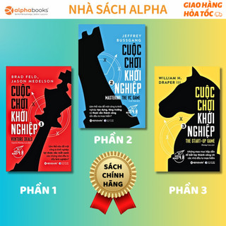 Lẻ/combo sách khởi nghiệp 4.0: cuộc chơi khởi nghiệp - những bí thuật để thành công alpha books - tái bản