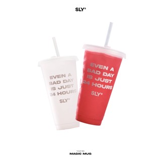 Ly đổi màu SLY Magic Mug 710ML | Đỏ | Đổi màu khi sử dụng nước lạnh