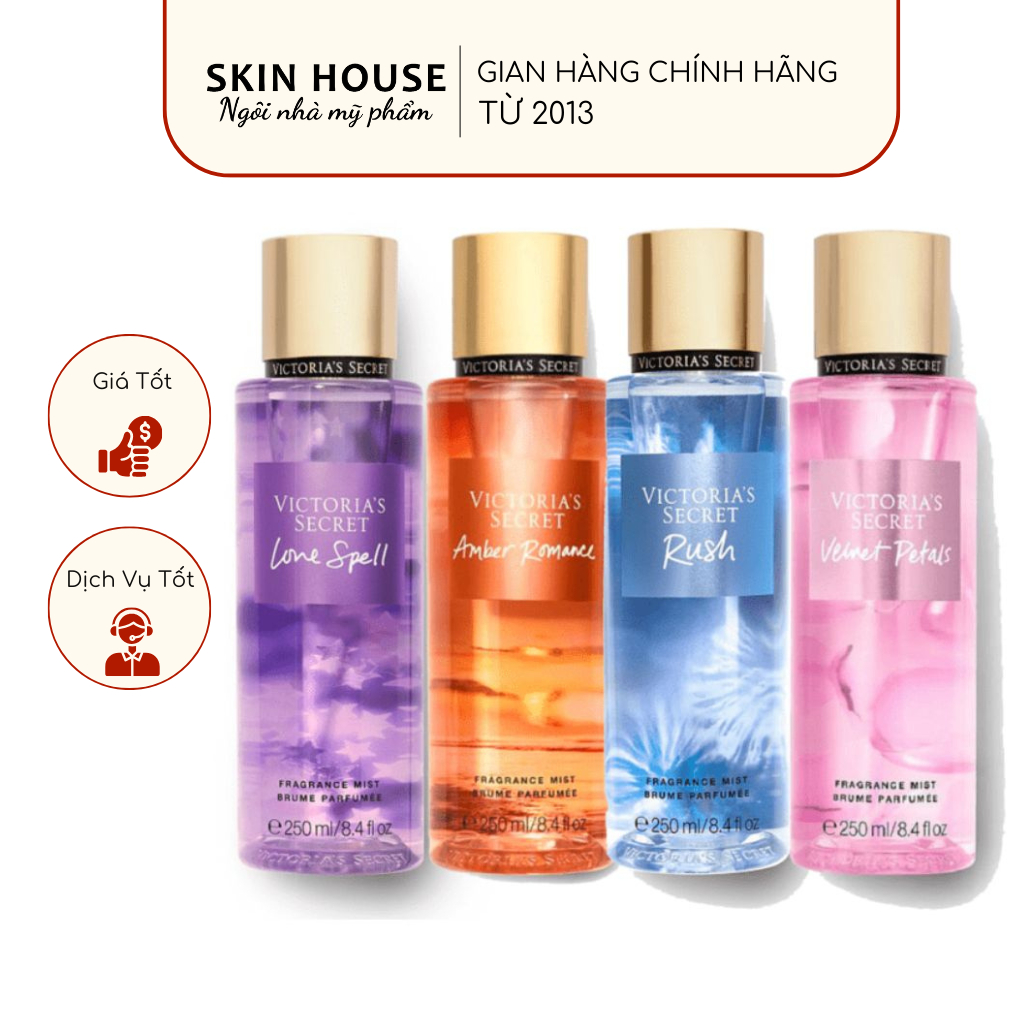 Xịt Thơm Toàn Thân Victoria's Secret Fragrance Mist 250ml