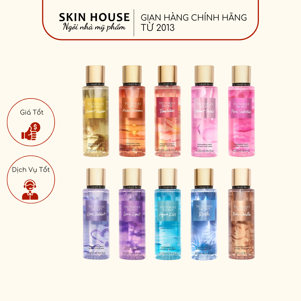Xịt Thơm Toàn Thân Victoria's Secret Fragrance Mist 250ml