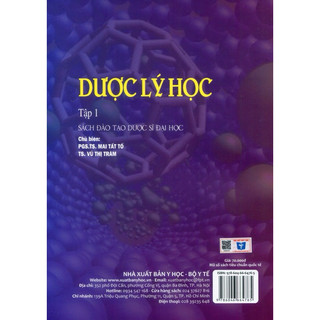 Sách - Dược lý học tập 1 - 2023