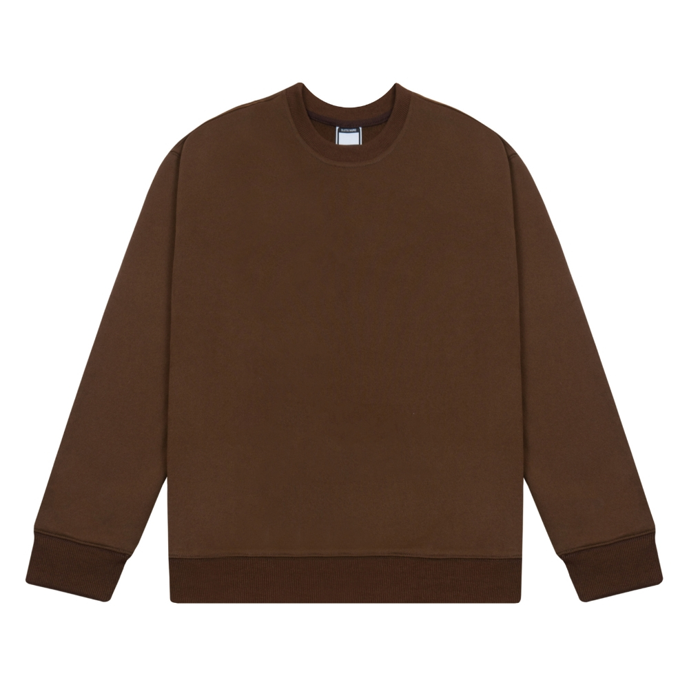 Áo dài tay nỉ bông trơn EMAS Basic Sweatshirt