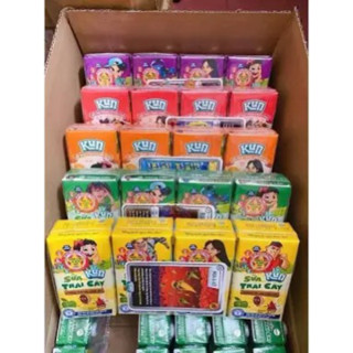 Sữa kun 110ml các vị dâu, cam, nho, trái cây, socola, sữa chua uống,...