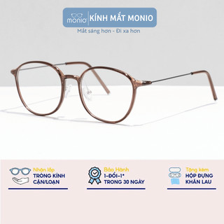 Gọng Kính Mắt Elips Nam Nữ MONIO 7182 thiết kế phong cách phụ kiện thời trang