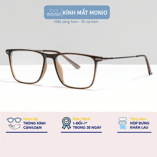 Gọng Kính Cận Dáng Vuông Thời Trang Nữ MONIO 007 Chất Liệu Kim Loại
