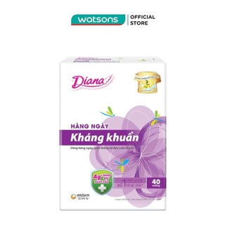 Băng Vệ Sinh Diana Sensi Hằng Ngày Kháng Khuẩn 40 Miếng