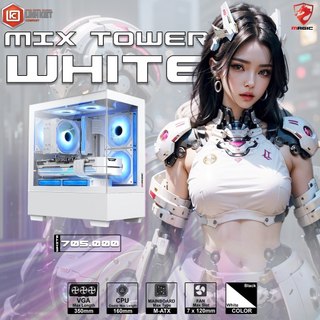 Vỏ Case MAGIC MIX TOWER WHITE