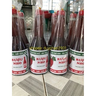 Nước nho lên men làm tại nhà, đặc sản phan rang