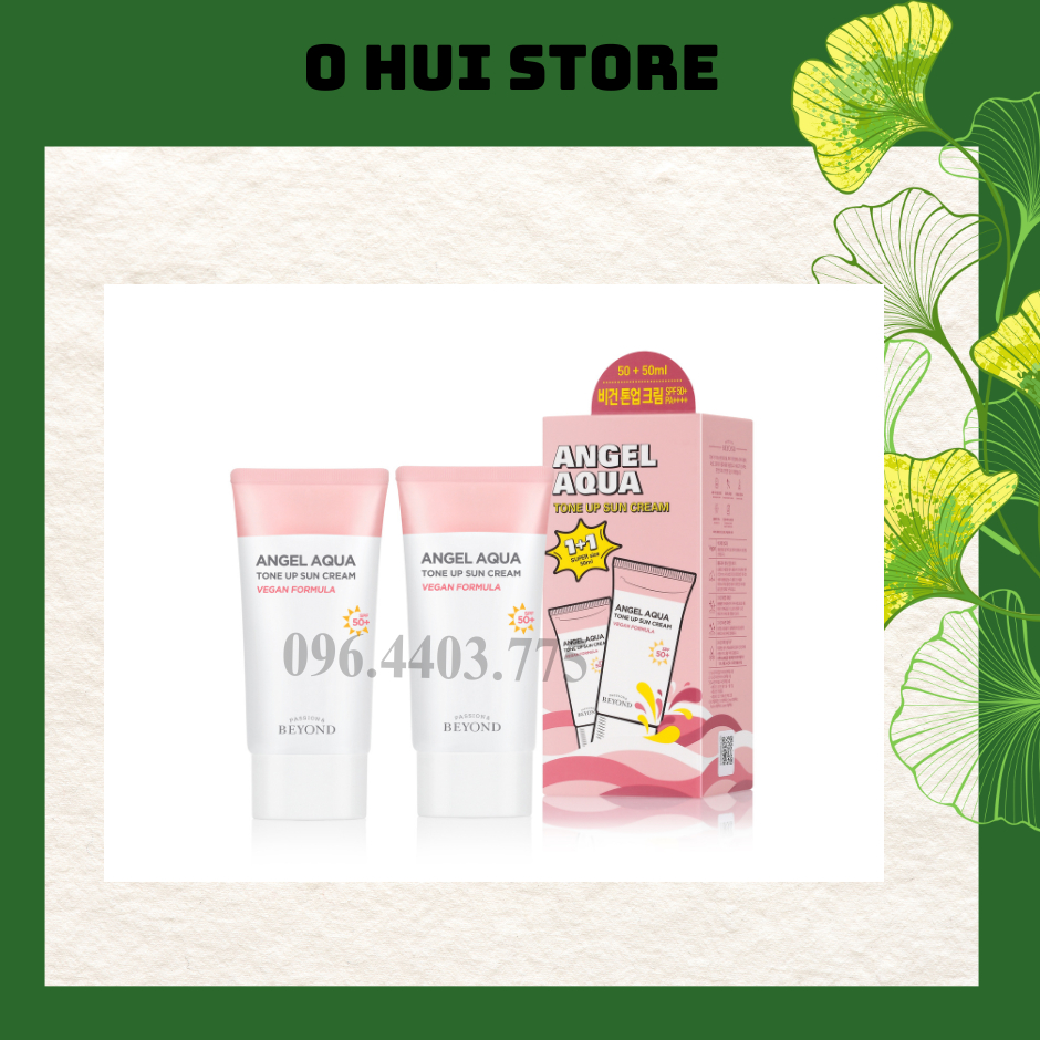 Kem chống nắng  nâng tone Beyond Angel Aqua Tone Up Sun Cream