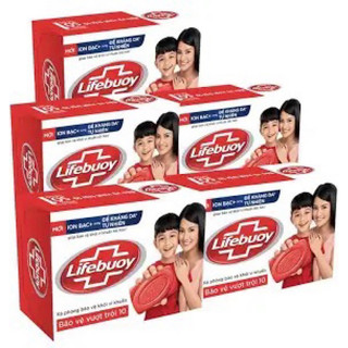  Xà Phòng Lifebuoy Ion Bạc+ Bảo Vệ Vượt Trội 90g  125g 