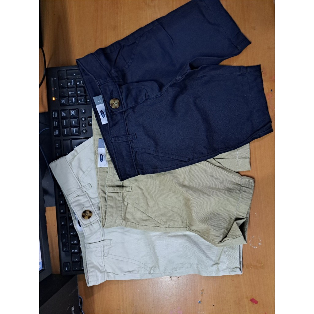 Quần kaki lửng bé trai