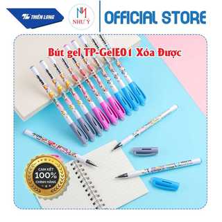 Hộp 20 bút gel xóa được thiên long tp-gele01 - hàng chính hãng
