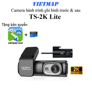 Camera hành trình Vietmap TS-2K Lite Ghi hình trước & Sau - Bảo hành chính hãng