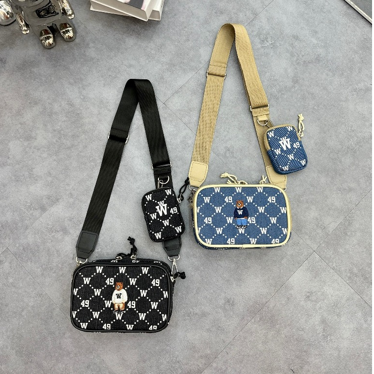 Túi đeo chéo WHOAU DENIM CROSSBODY Bag WHOAU STEVE CALIFORNIA CANVAS NEW 2023 - SOGU