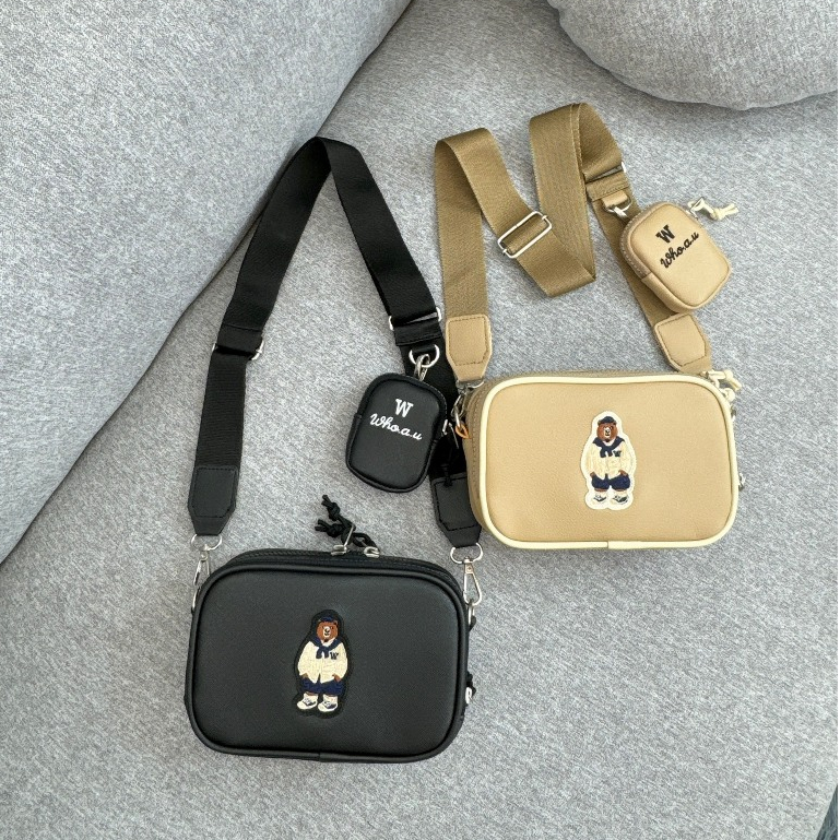 Túi đeo chéo WHOAU DENIM CROSSBODY Bag WHOAU STEVE CALIFORNIA CANVAS NEW 2023 - SOGU