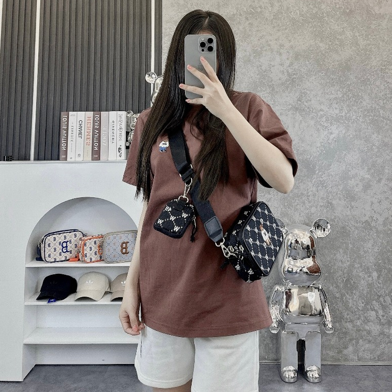 Túi đeo chéo WHOAU DENIM CROSSBODY Bag WHOAU STEVE CALIFORNIA CANVAS NEW 2023 - SOGU