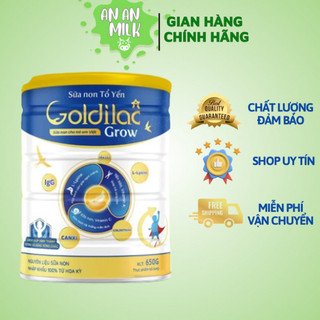 Sữa công thức Goldilac Grow 650g - Sữa tăng cân cho bé
