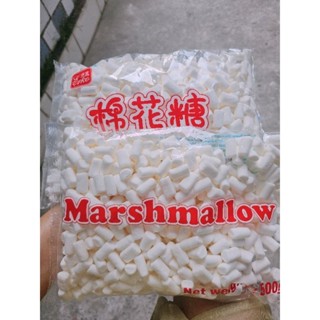Kẹo Marshmallow trắng , kẹo bông gòn làm nougat 500g