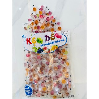 [Sỉ 2kg] Kẹo dẻo trái cây lột vỏ 4D Đại Long - đồ ăn vặt ngon vị chua ngọt tự nhiên từ cốt trái cây