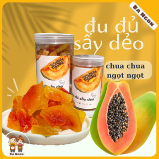 Đu đủ sấy dẻo - chua chua ngọt ngọt - hàng shop tự chụp