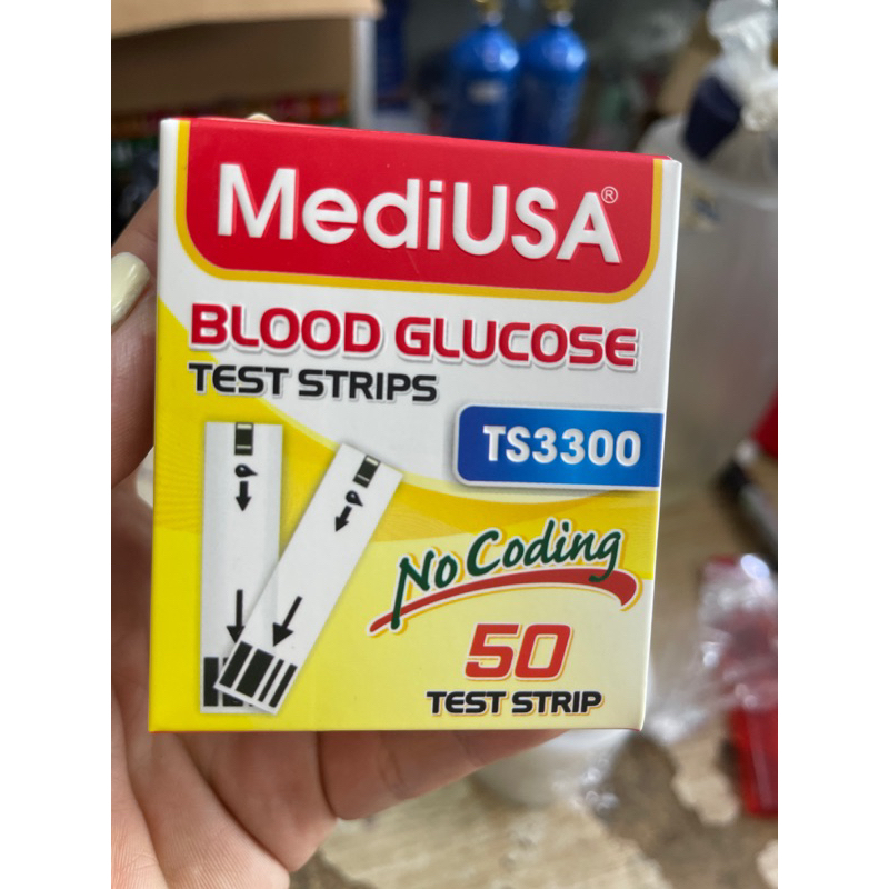 Que thử đường huyết MediUSA 25-50 que