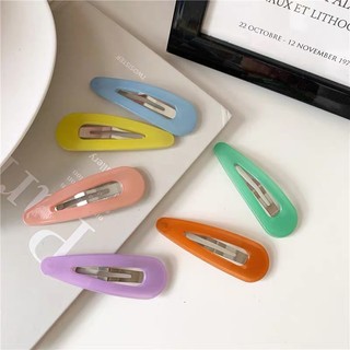 Kẹp Tóc Bấm Giọt Nước Chất Matte Size Lớn