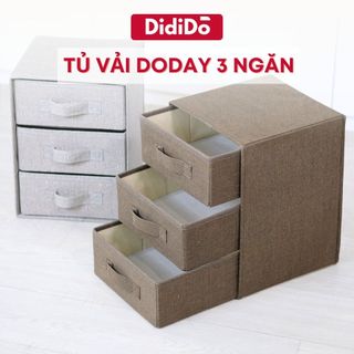 TỦ VẢI DODAY 3 NGĂN HÀN QUỐC