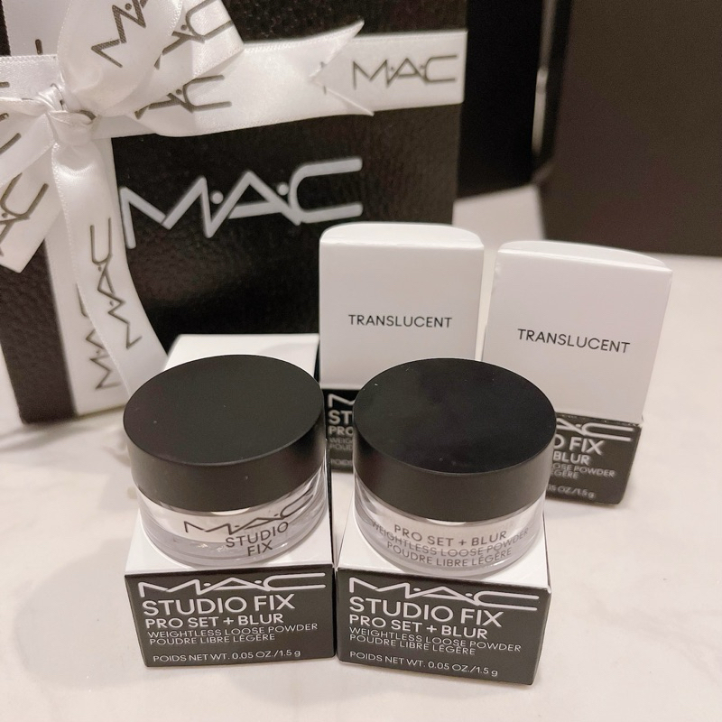 Phấn phủ bột Mac Studio Fix Pro Set + Blur 1.5g