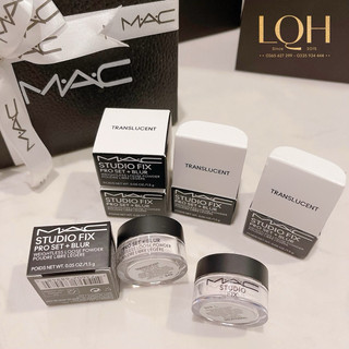 Phấn phủ bột mac studio fix pro set + blur 1.5g