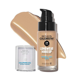 Set 2 Mẫu thử Kem Nền Revlon Colorstay Makeup 24hrs chi da dầu / hỗn hợp màu Sand Beige (1ml*2)