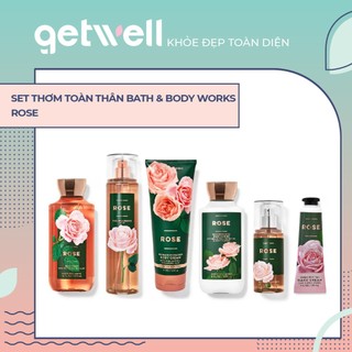 Sản Phẩm Tắm Dưỡng Xịt Thơm Toàn Thân Bath & Body Works - ROSE